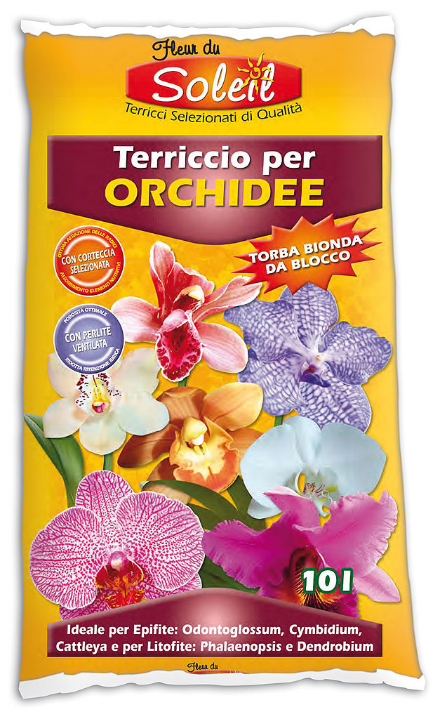 Terriccio per orchidee  AgriService, amore per la terra e cura